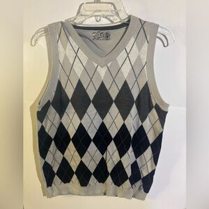 Boys Argyle Sweater Vest
